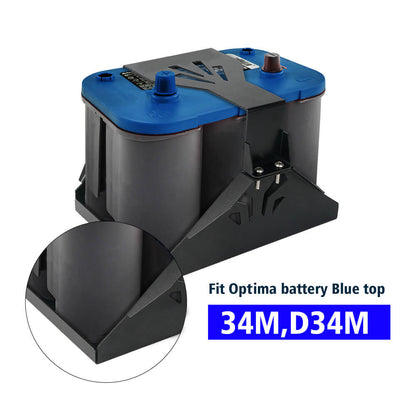 Battery Hold Down Tray Box Mount For Optima Battery Red Top 34 34/78