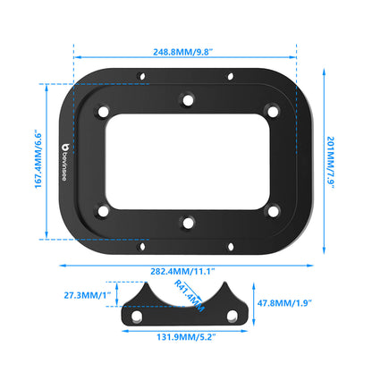 Battery Tray Hold Down Mount For Optima Red Yellow Blue Top 34 34/78 D34 D34/78 34M D34M