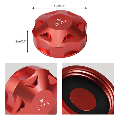 Billet Aluminum Brake Fluid Cap For VW Golf Polo  Audi A3 TT