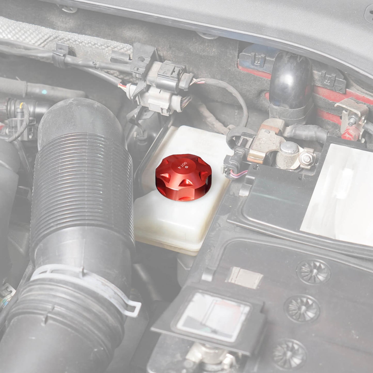 Billet Aluminum Brake Fluid Cap For VW Golf Polo  Audi A3 TT