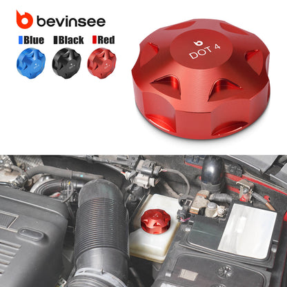 Billet Aluminum Brake Fluid Cap For VW Golf Polo  Audi A3 TT