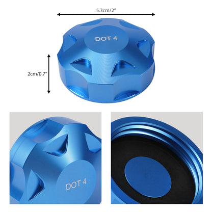 Billet Aluminum Brake Fluid Cap For VW Golf Polo  Audi A3 TT