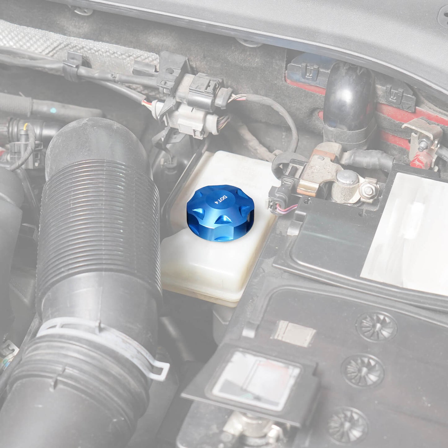 Billet Aluminum Brake Fluid Cap For VW Golf Polo  Audi A3 TT