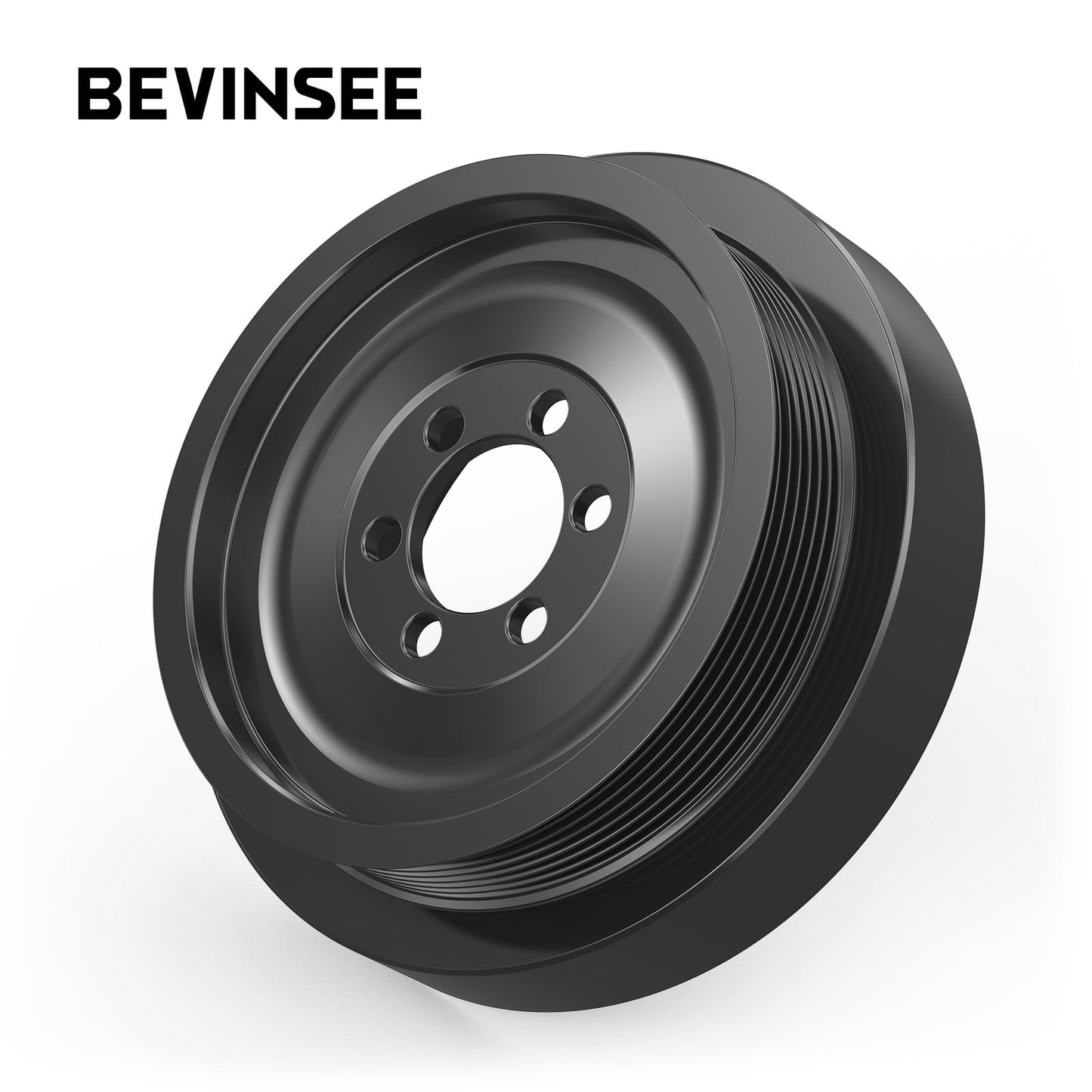 Billet Aluminum Crank Pulley For BMW E90 E92 E93 E87 E82 135i / 335i N54 Engine