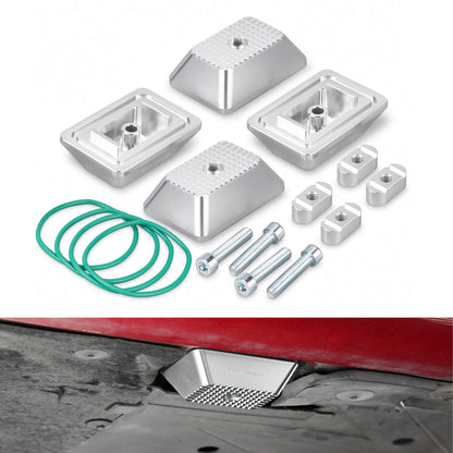 BEVINSEE Billet Aluminum Jack Pad Set For BMW F30 F31 F32 F33 F20 M3 M4 F80 F82