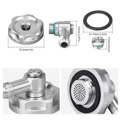 BEVINSEE Billet Oil Breather Cap For BMW M52TU M54 N52 N54 N55