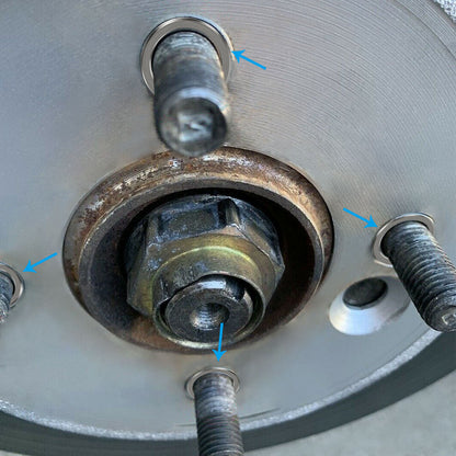 Brake Rotor Lug Centric Spacers Washer Shim Kit