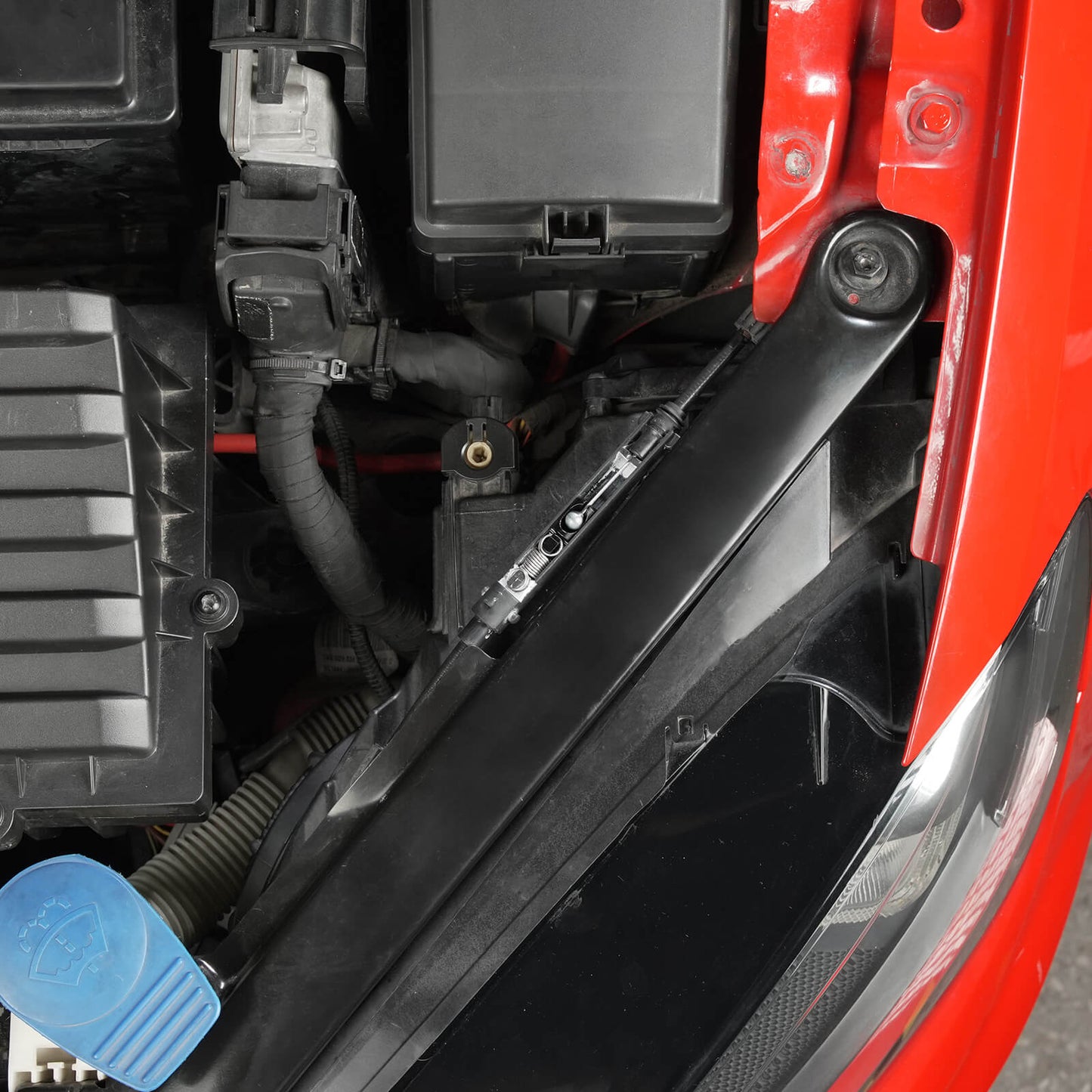 BEVINSEE Aluminum Buckle for VW Golf MK7 Bonnet Latch Cable Broken