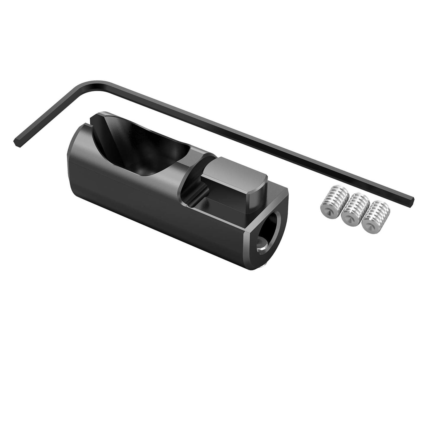 BEVINSEE Aluminum Buckle for VW Golf MK7 Bonnet Latch Cable Broken