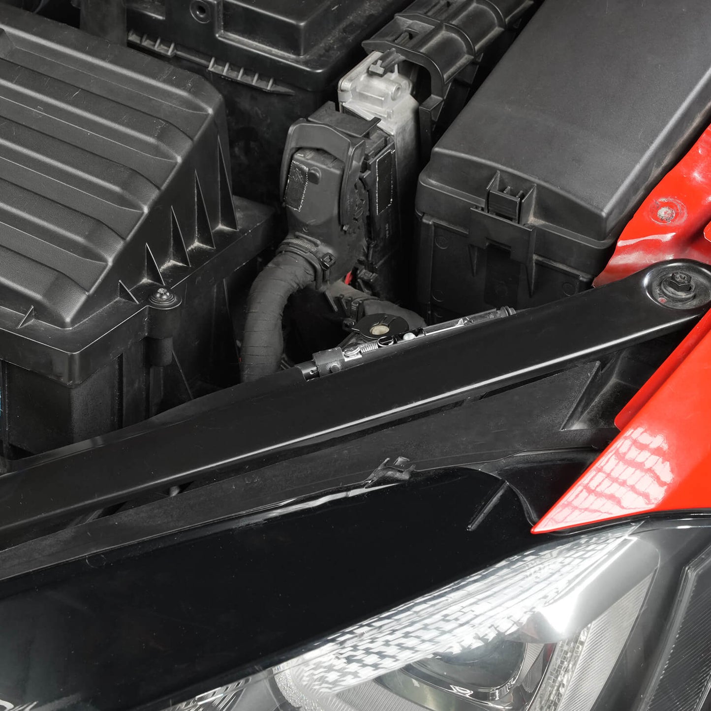 BEVINSEE Aluminum Buckle for VW Golf MK7 Bonnet Latch Cable Broken