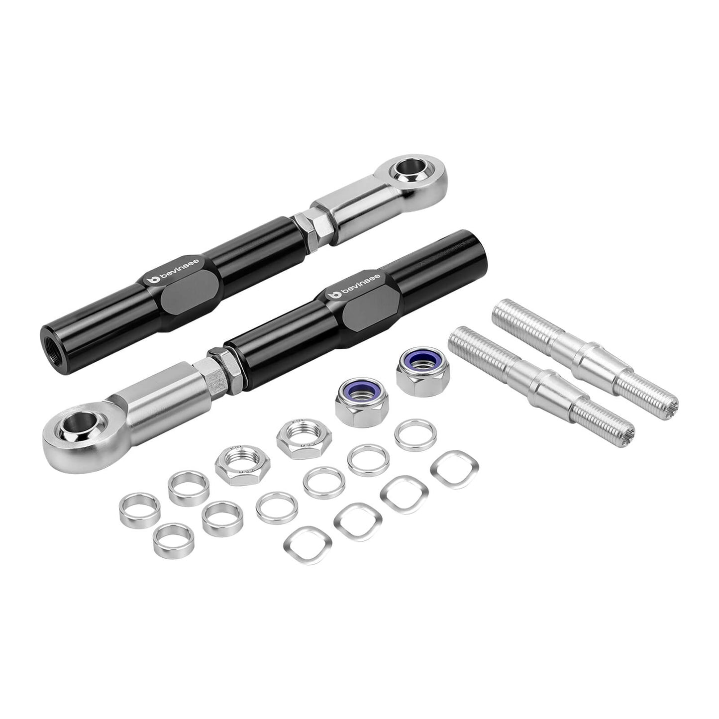 BEVINSEE Bump Steer Adjustable Tie Rods For BMW E46 Z4 E85 E86