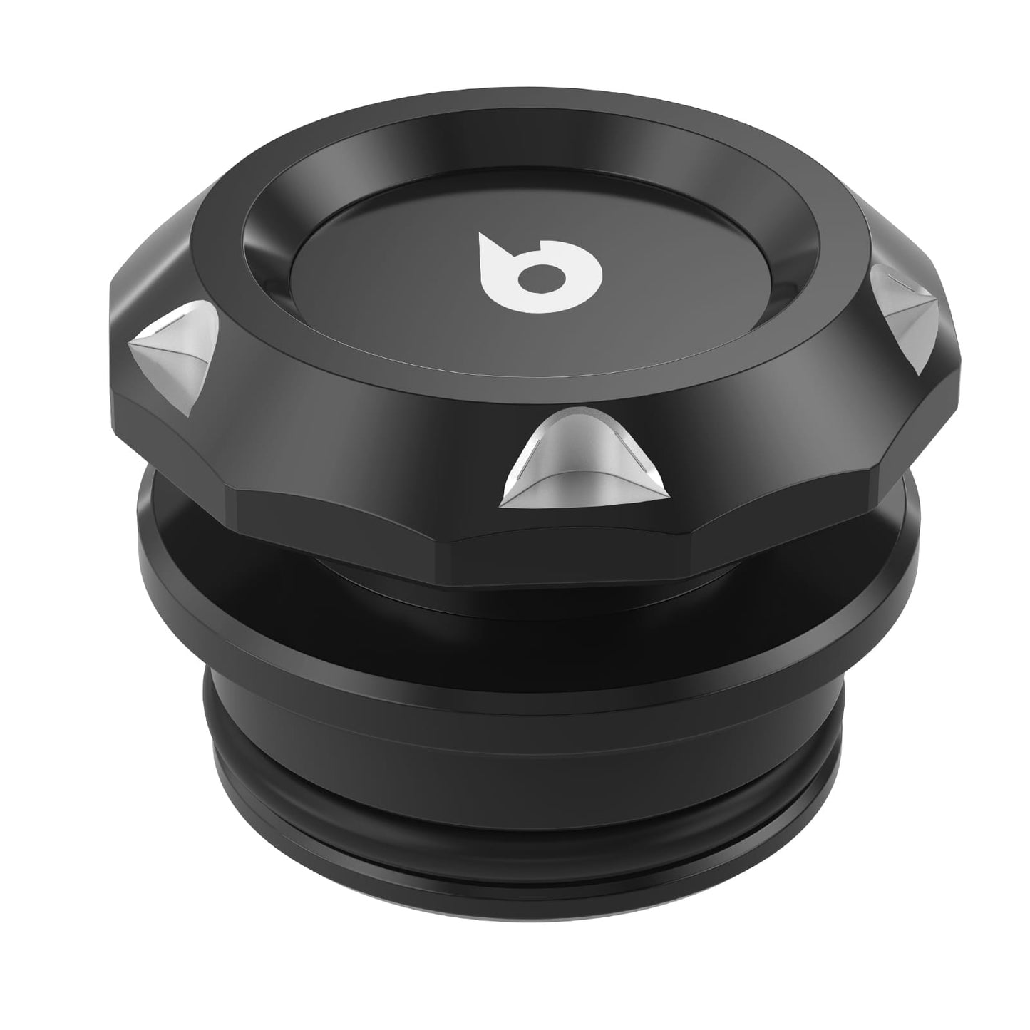 Aluminum Cigarette Lighter Plug Cover for Cars and Boats with a Standard 12-Volt Power Source