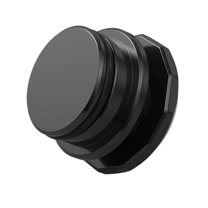 Aluminum Cigarette Lighter Plug Cover for Cars and Boats with a Standard 12-Volt Power Source