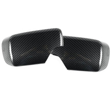 Pair Left+Right Carbon Fiber Door Mirror Cover Cap For BMW E46 1998-2005