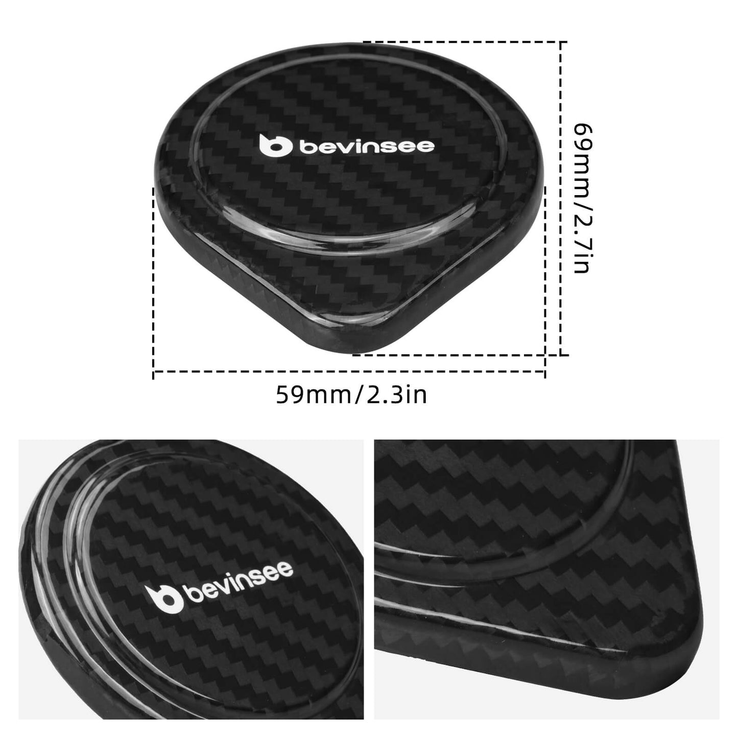 Carbon Fiber Wiper Washer Fluid Reservoir Cap For BMW E90 E91 E92 E93 X1 E84 E8X