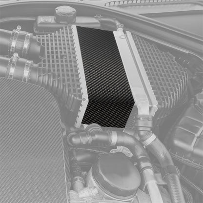 Carbon Intercooler Cover For BMW F87 F80 F82 S55 Engine