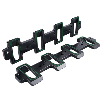 BEVINSEE Cathedral Port Cylinder Head to Rectangle Port Intake For 4.8L 5.3L LSX Engines