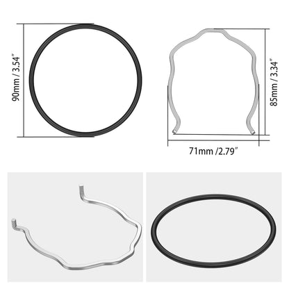 Charge Pipe Throttle Body C-Clip & O-Ring For BMW N54 N55 Engines