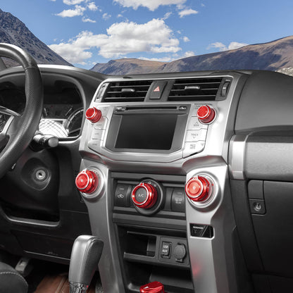 BEVINSEE Climate & Radio Receiver Knob For Toyota 4Runner 2010-2019