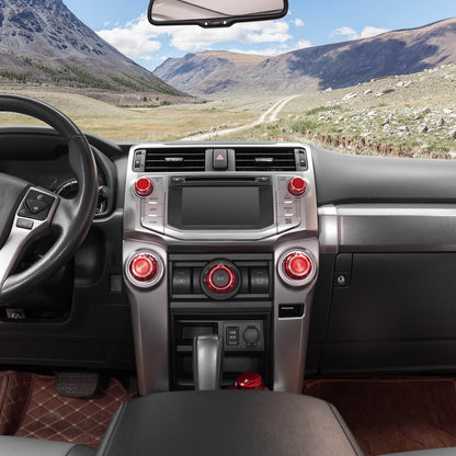 BEVINSEE Climate & Radio Receiver Knob For Toyota 4Runner 2010-2019