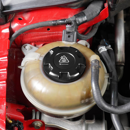Aluminum Coolant Expansion Tank Radiator Cap For VW Golf 7 Audi S3 8V 8Y