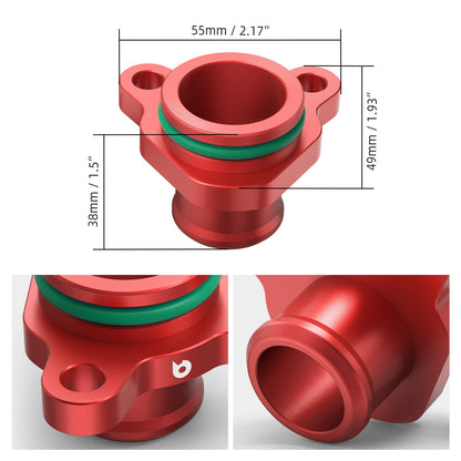 Billet Aluminum Coolant Port Fitting Upgrade for BMW N52 N54 N55 N20
