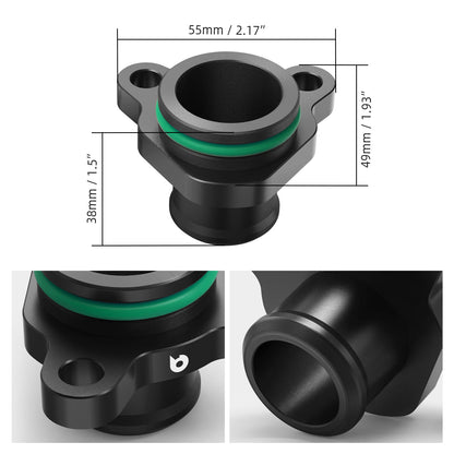 Billet Aluminum Coolant Port Fitting Upgrade for BMW N52 N54 N55 N20
