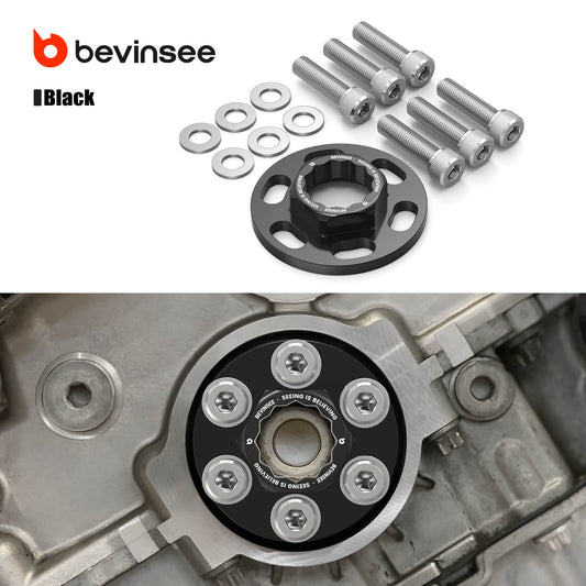 BEVINSEE Crank Hub Bolt Capture Kit For BMW E90 E92 335i N54 1M