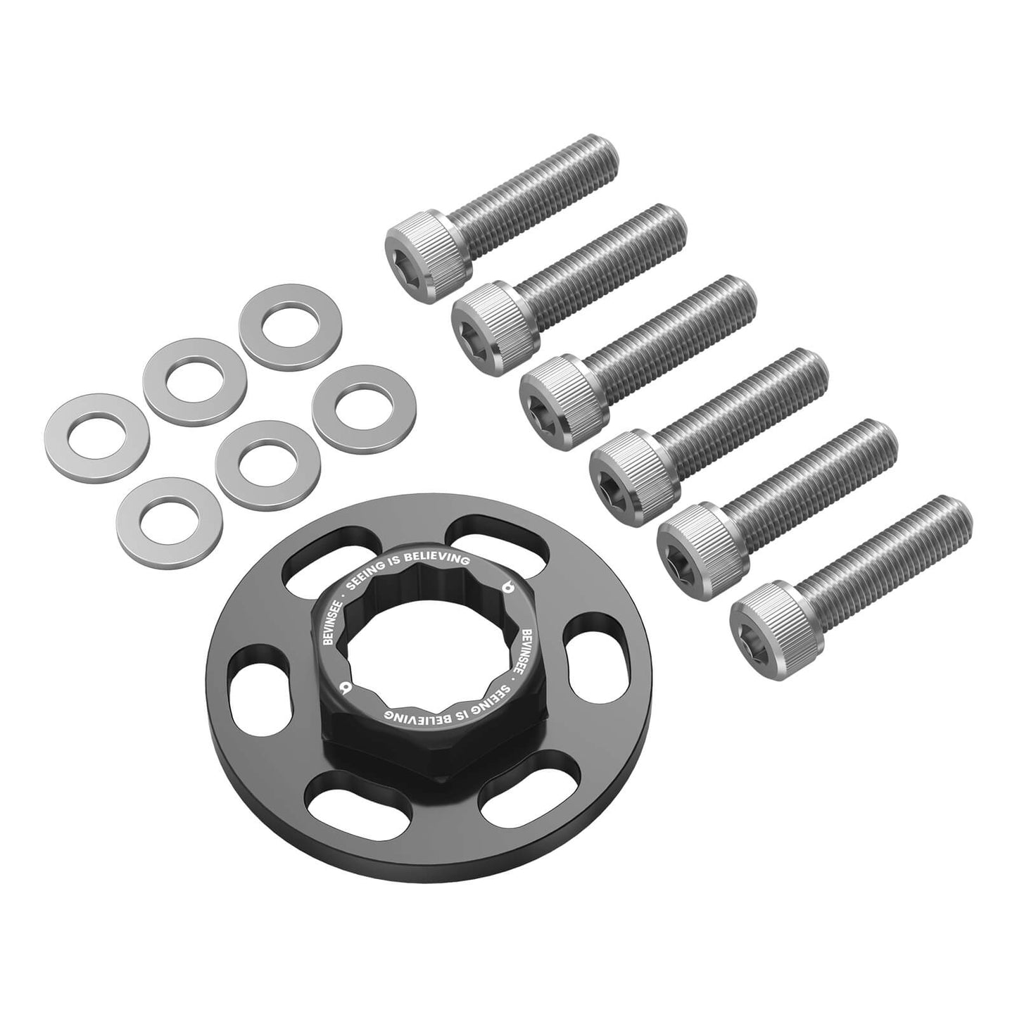 BEVINSEE Crank Hub Bolt Capture Kit For BMW E90 E92 335i N54 1M