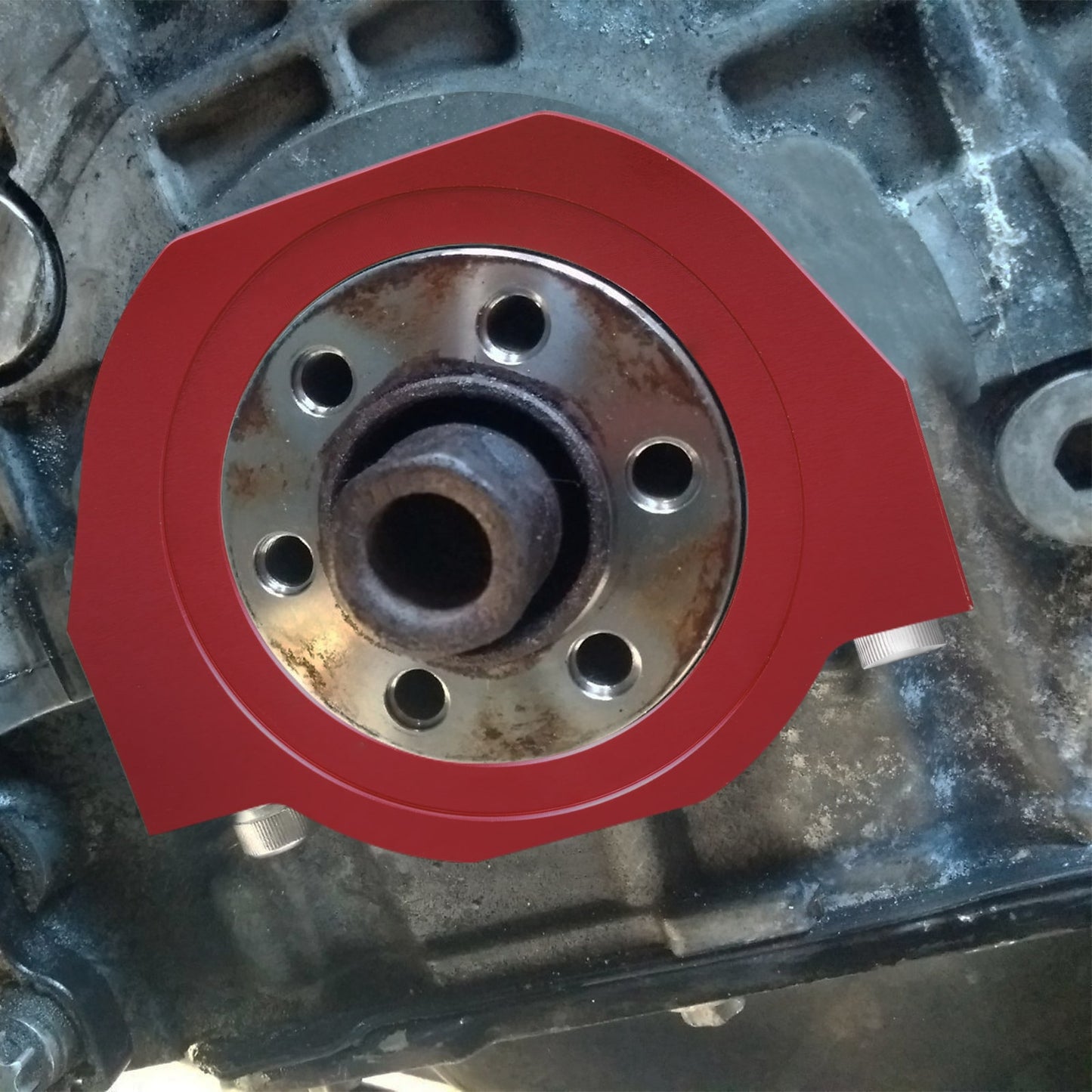 Crank Seal Serpentine Belt Guard for BMW N55 N52 S55