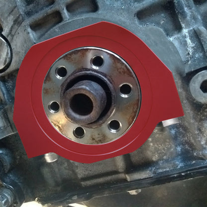 Crank Seal Serpentine Belt Guard for BMW N55 N52 S55