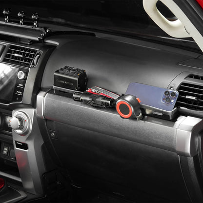 BEVINSEE Dashboard Copilot Armrest Storage Box For 5th gen 4Runner