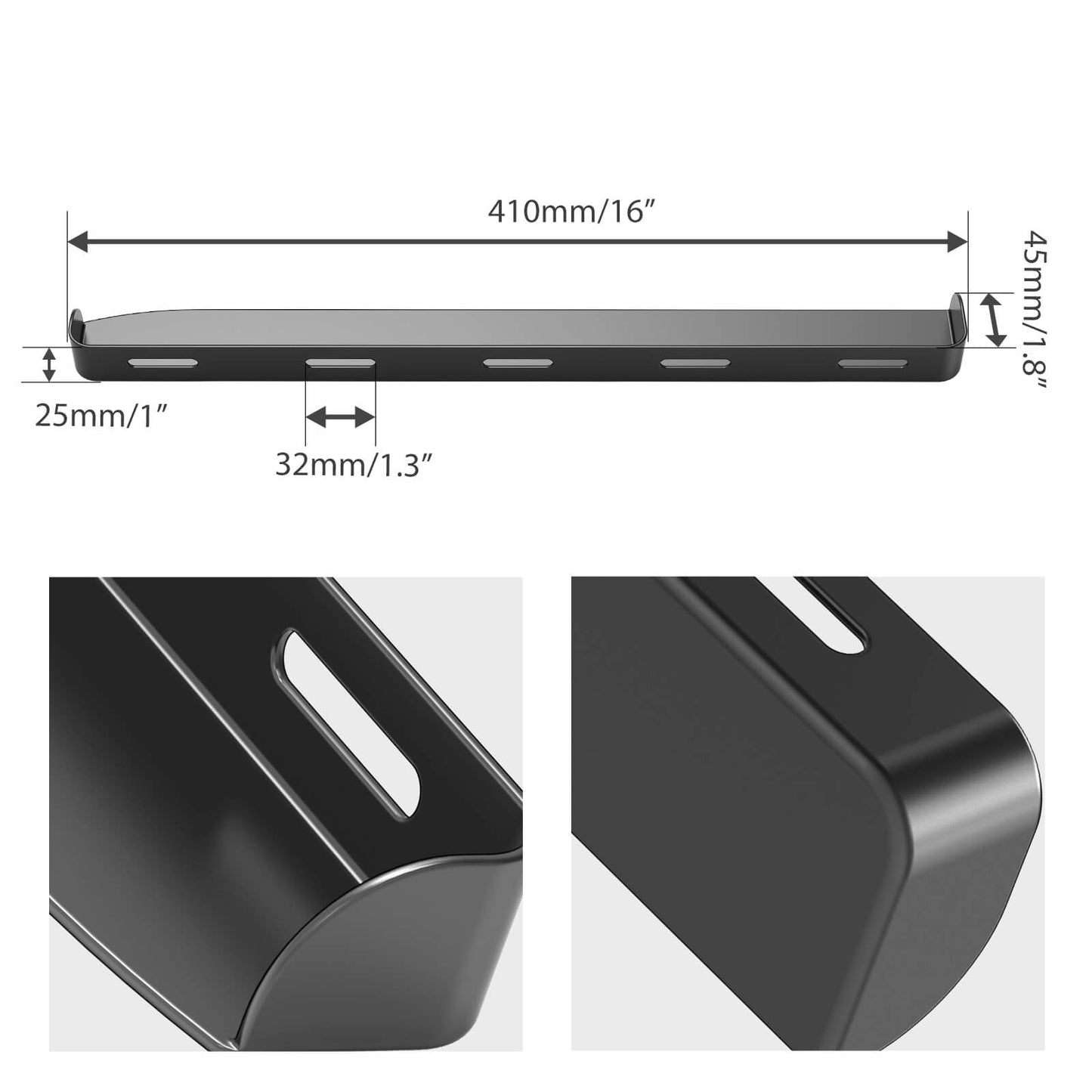 BEVINSEE Dashboard Copilot Armrest Storage Box For 5th gen 4Runner