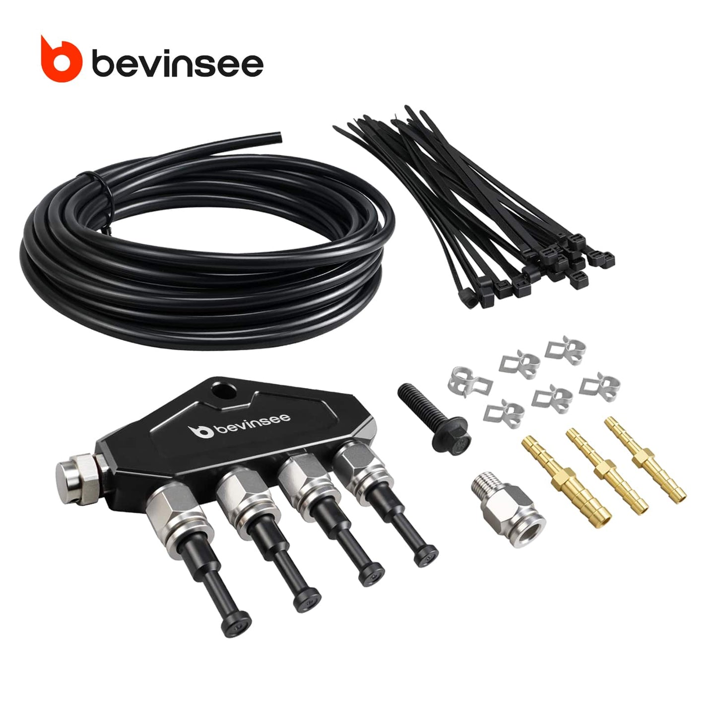 BEVINSEE Differential Breather Kit For Toyota 4Runner