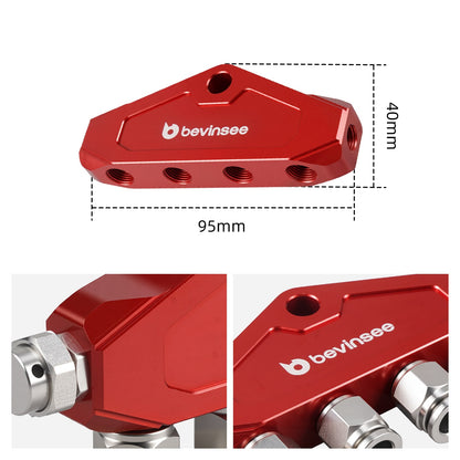 BEVINSEE Differential Breather Kit For Toyota 4Runner