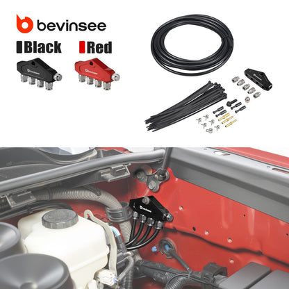 BEVINSEE Differential Breather Kit For Toyota 4Runner