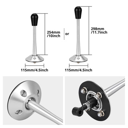 BEVINSEE Drift Solid Adjustable Short Shifter Quick Throw Shift Gear Lever Knob For BMW E36 E46 E39 Z3