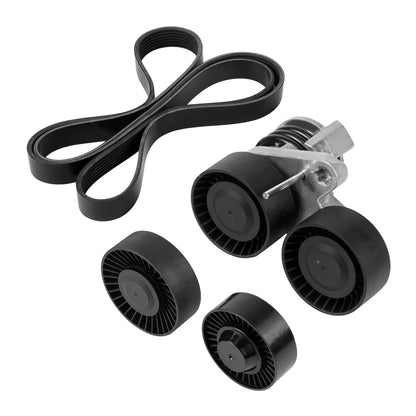 Drive Belt Pulley Tensioner Kit with Bolt For BMW 335i 135i 1M E90 E91 E92 E93 E82 E88