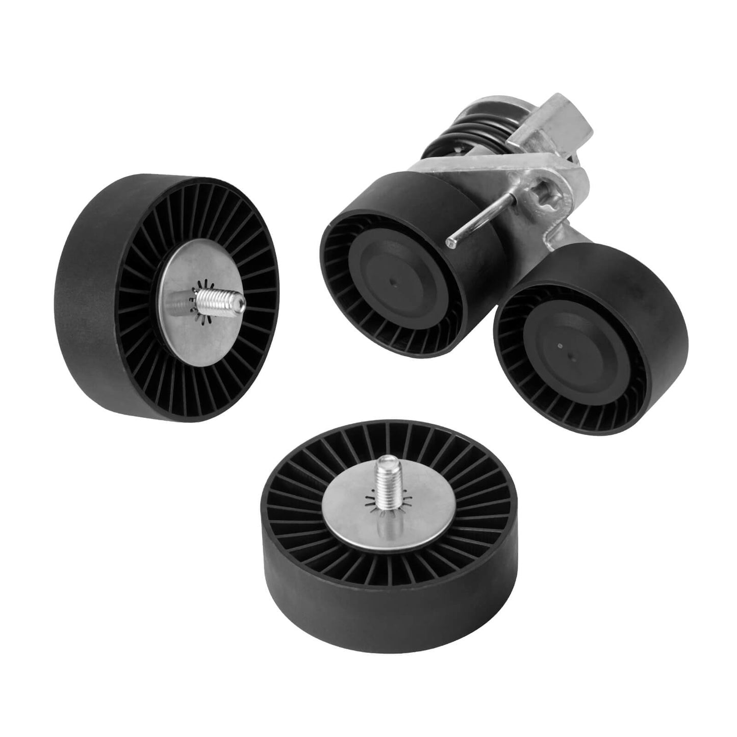 Drive Belt Pulley Tensioner Kit with Bolt For BMW 335i 135i 1M E90 E91 E92 E93 E82 E88