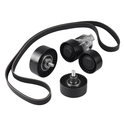Drive Belt Pulley Tensioner Kit with Bolt For BMW 335i 135i E90 E91 E92 E93 E82 E88 X1 E84