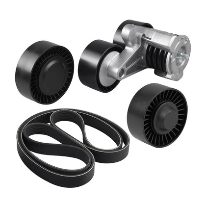 Drive Belt Pulley Tensioner Kit with Bolt For BMW 335i 135i E90 E91 E92 E93 E82 E88 X1 E84
