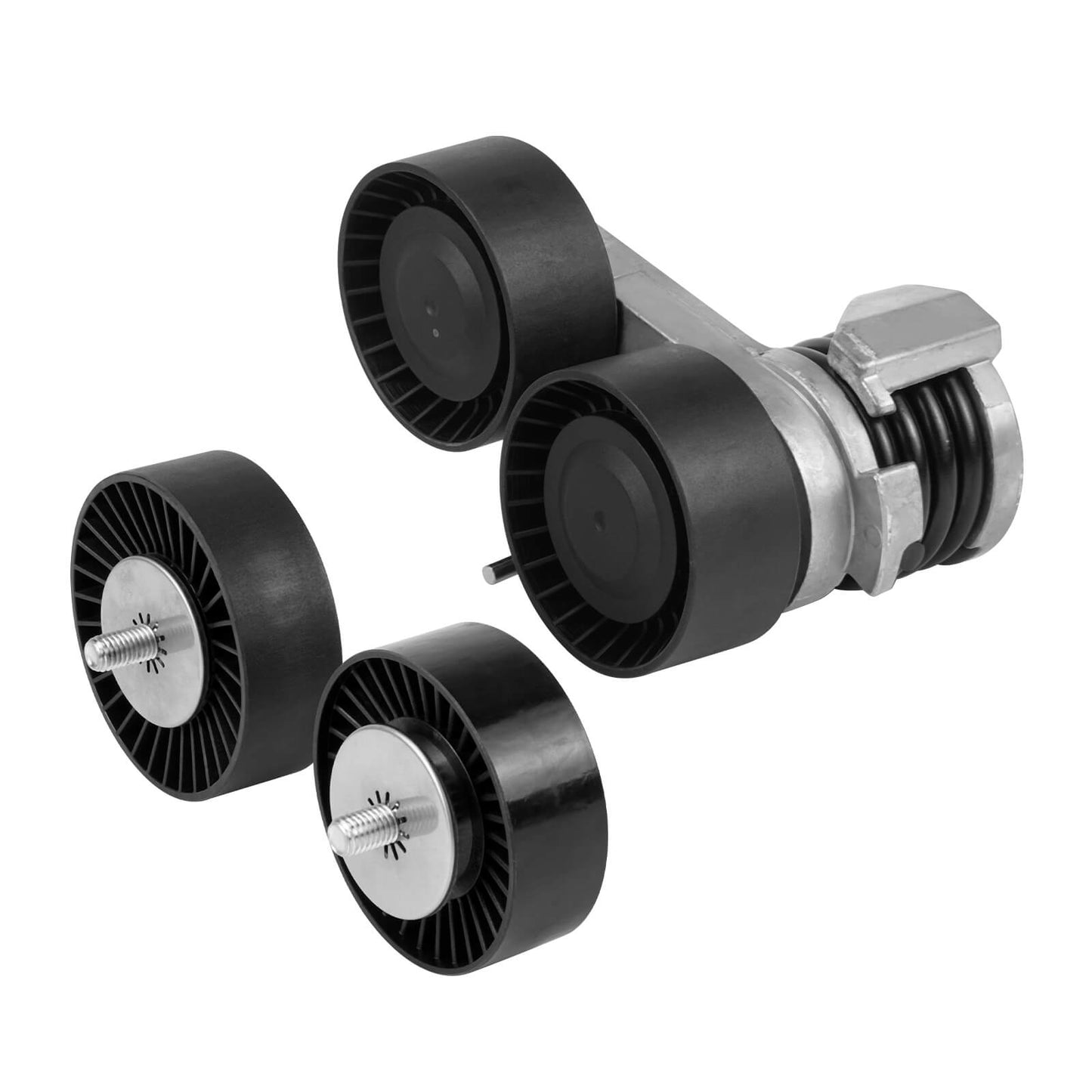 Drive Belt Pulley Tensioner Kit with Bolt For BMW 335i 135i 1M E90 E91 E92 E93 E82 E88