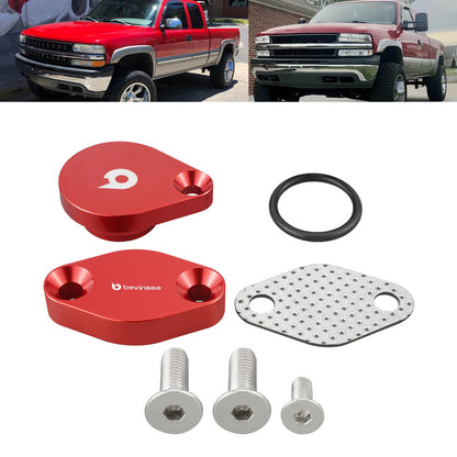 LS Truck intake plug EGR delete kit Block Off Plate for Silverado 4.8 5.3 6.0L LQ4 LSX LM7 LM4
