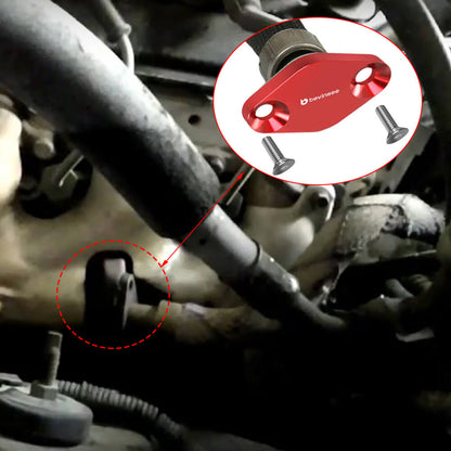 LS Truck intake plug EGR delete kit Block Off Plate for Silverado 4.8 5.3 6.0L LQ4 LSX LM7 LM4