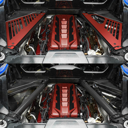 Engine Bay Compartment Covers For Chevy Corvette C8 2020-2024