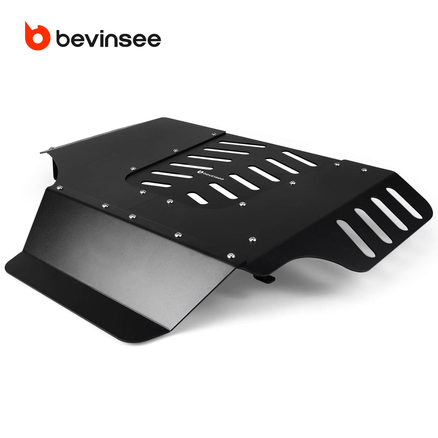 BEVINSEE Aluminium Engine Cover For Toyota 4Runner 2010-2024