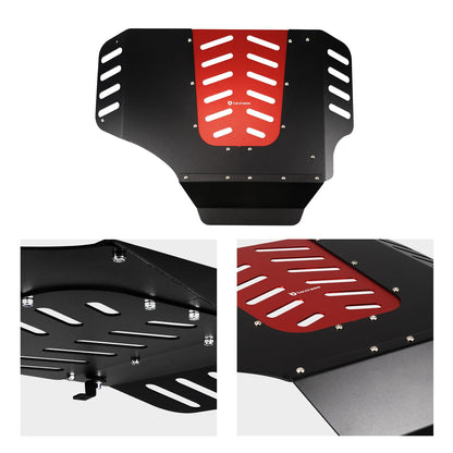 BEVINSEE Aluminium Engine Cover For Toyota 4Runner 2010-2024