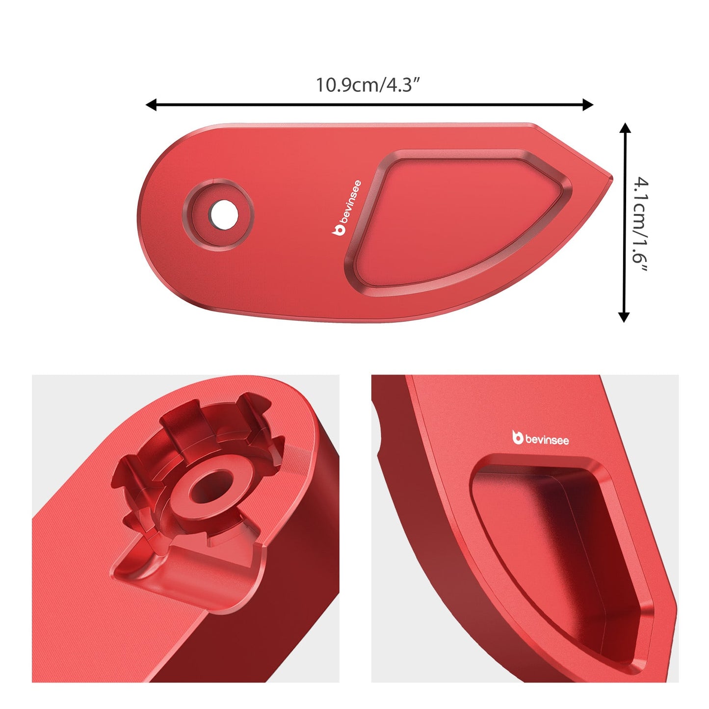 Aluminum Engine Hood Release Lever Handle For BMW E8X E9X F06 F12 X1 E84