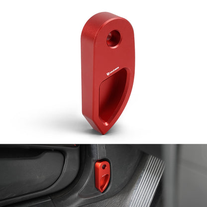 Aluminum Engine Hood Release Lever Handle Bracket Trim For BMW