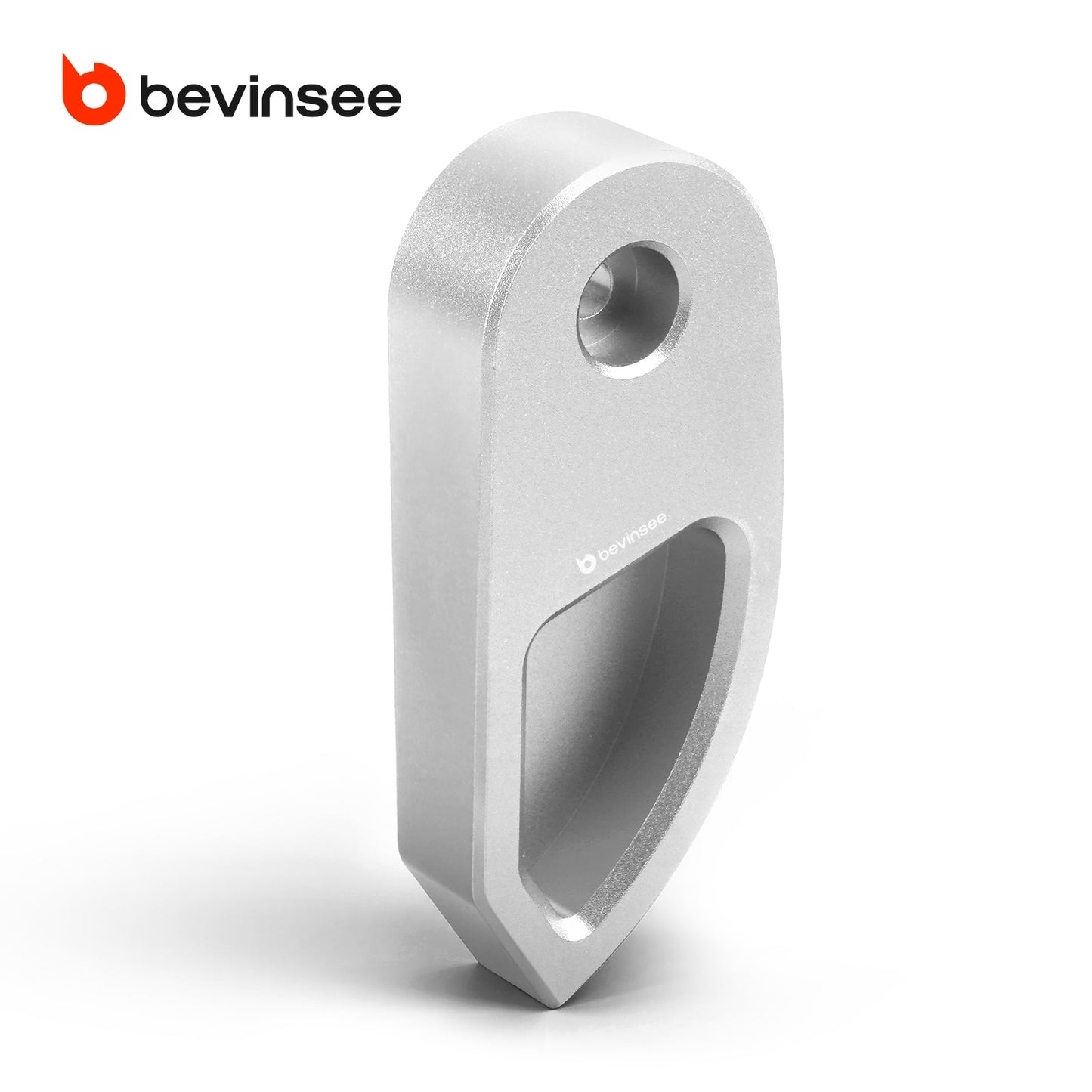 Aluminum Engine Hood Release Lever Handle Bracket Trim For BMW